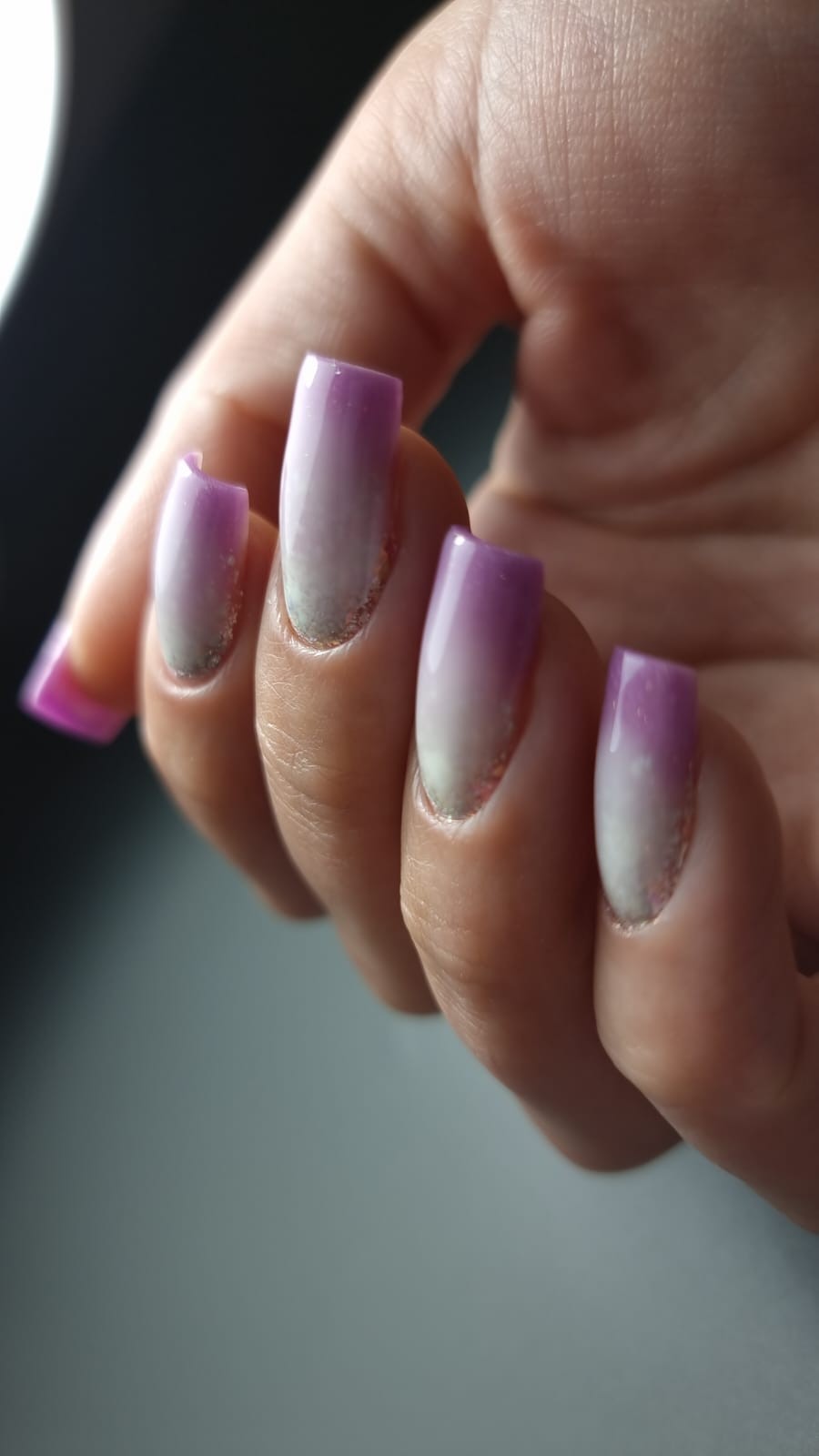 Purple ombre small